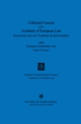 Image for Collected Courses of the Academy of European Law 1996 vol. VII - 1
