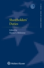 Image for Shareholders&#39; duties : volume 12