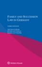 Image for Family and Succession Law in Germany