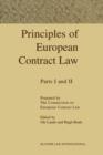 Image for Principles Of European Contract : 2 Volumes