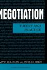 Image for Negotiation  : theory and practice