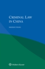Image for Criminal Law in China