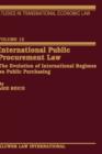 Image for International Public Procurement Law