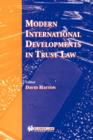 Image for Modern International Developments in Trust Law