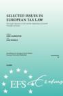 Image for Selected Issues in European Tax Law