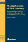 Image for The Legal Aspects of Bank Insolvency