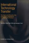 Image for International technology transfer  : the origins and aftermath of the United Nations negotiations on a draft Code of Conduct
