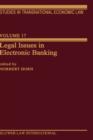 Image for Legal issues in electronic banking