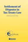 Image for Settlement of disputes in tax treaty law
