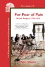 Image for For Fear of Pain