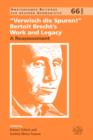 Image for &quot;Verwisch die Spuren!&quot;: Bertolt Brecht&#39;s Work and Legacy