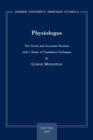 Image for Physiologus : The Greek and Armenian Versions with a Study of Translation Technique