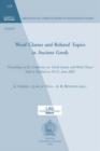 Image for Word Classes and Related Topics in Ancient Greek : Proceedings of the Conference on Greek Syntax and Word Classes Held in Madrid on 18-21 June 2003