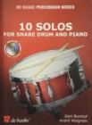 Image for 10 SOLOS FOR SNARE DRUM &amp; PIANO
