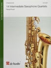 Image for 14 INTERMEDIATE SAXOPHONE QUARTETS