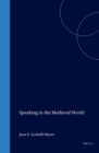 Image for Speaking in the Medieval World