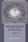 Image for Adhesion aspects of thin films.