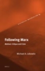 Image for Following Marx: method, critique and crisis