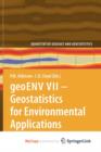 Image for geoENV VII - Geostatistics for Environmental Applications