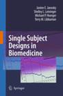 Image for Single Subject Designs in Biomedicine