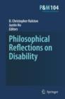Image for Philosophical reflections on disability