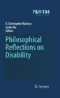 Image for Philosophical reflections on disability : v. 104