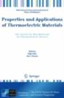 Image for Properties and applications of thermoelectric materials: the search for new materials for thermoelectric devices