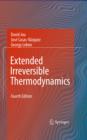 Image for Extended irreversible thermodynamics