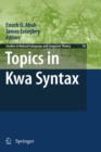 Image for Topics in Kwa Syntax