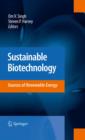 Image for Sustainable biotechnology: sources of renewable energy