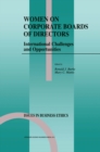 Image for Women on Corporate Boards of Directors: International Challenges and Opportunities : 14