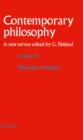 Image for Contemporary philosophy: a new survey