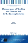 Image for Management of weather and climate risk in the energy industry