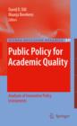 Image for Public policy for academic quality: analyses of innovative policy instruments