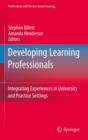 Image for Developing learning professionals: integrating experiences in university and practice settings
