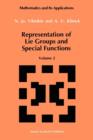 Image for Representation of Lie Groups and Special Functions