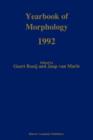 Image for Yearbook of morphology 1992  : theme