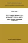 Image for Fundamentals of Convex Analysis