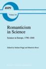 Image for Romanticism in science  : science in Europe, 1790-1840