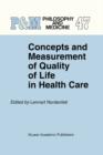 Image for Concepts and measurement of quality of life in health care