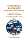 Image for Climate Change: Significance for Agriculture and Forestry