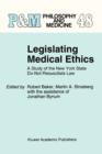 Image for Legislating Medical Ethics