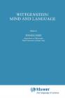Image for Wittgenstein  : mind and langauge