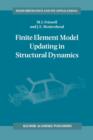Image for Finite element model updating in structural dynamics