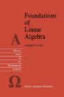 Image for Foundations of Linear Algebra
