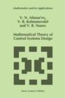 Image for Mathematical theory of control systems design