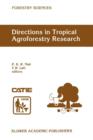 Image for Directions in Tropical Agroforestry Research