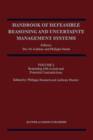 Image for Handbook of defeasible reasoning and uncertainty management systemsVolume 2,: Reasoning with actual and potential contradictions