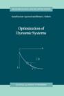 Image for Optimization of Dynamic Systems