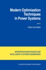 Image for Modern optimisation techniques in power systems